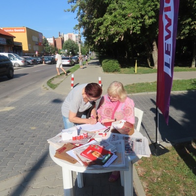 Akcja zbierania podpisów Osiedle Michałów